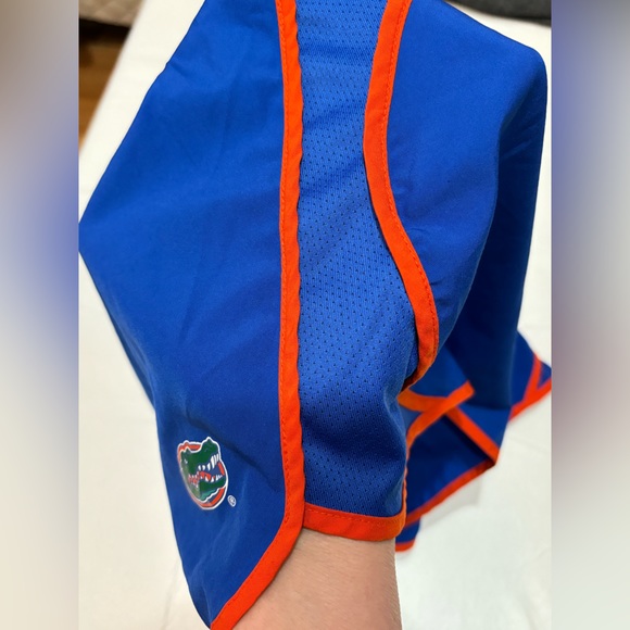 Nike DRI-FIT Florida Gators Athletic Lined Running Short Womens L Sports Swoosh - Picture 3 of 6
